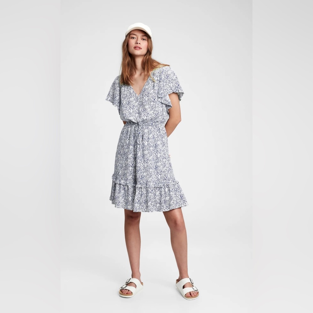 Gap | Floral Mini Dress | Size Large